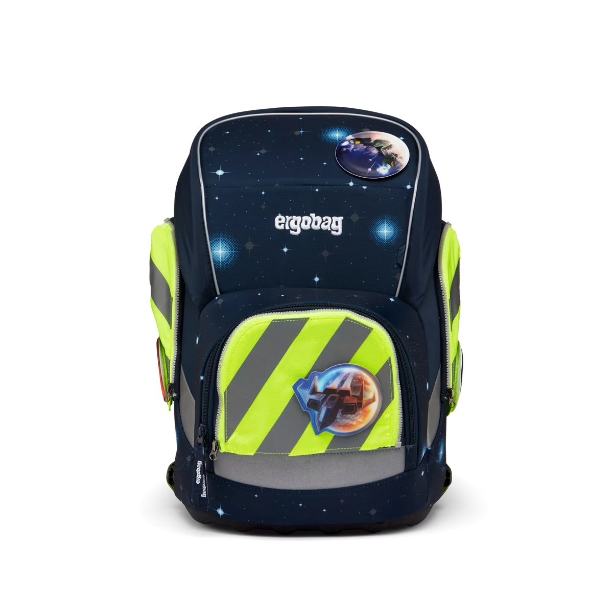 Ergobag - Zip-Set with reflective Stripes Yellow