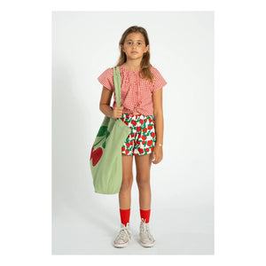 Piupiuchick - Shorts mit Blumenmuster | Weiß