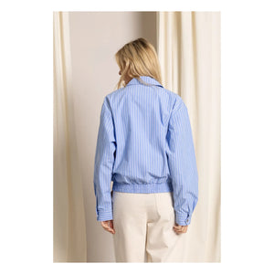Smallable Woman - Cleo Gestreifte Jacke | Blau
