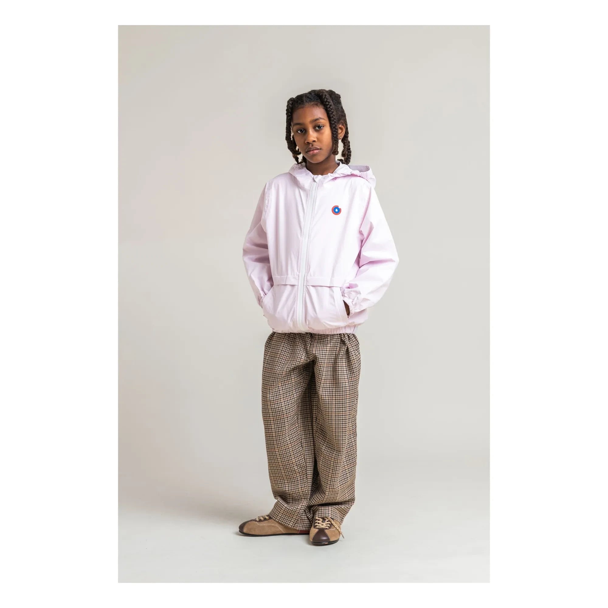 Flotte - Bastille Wasserabweisender Windbreaker aus recycelten Fasern | Hellrosa