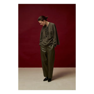 BELLEPIECE - Conrad Deri Pantolon | Bronz