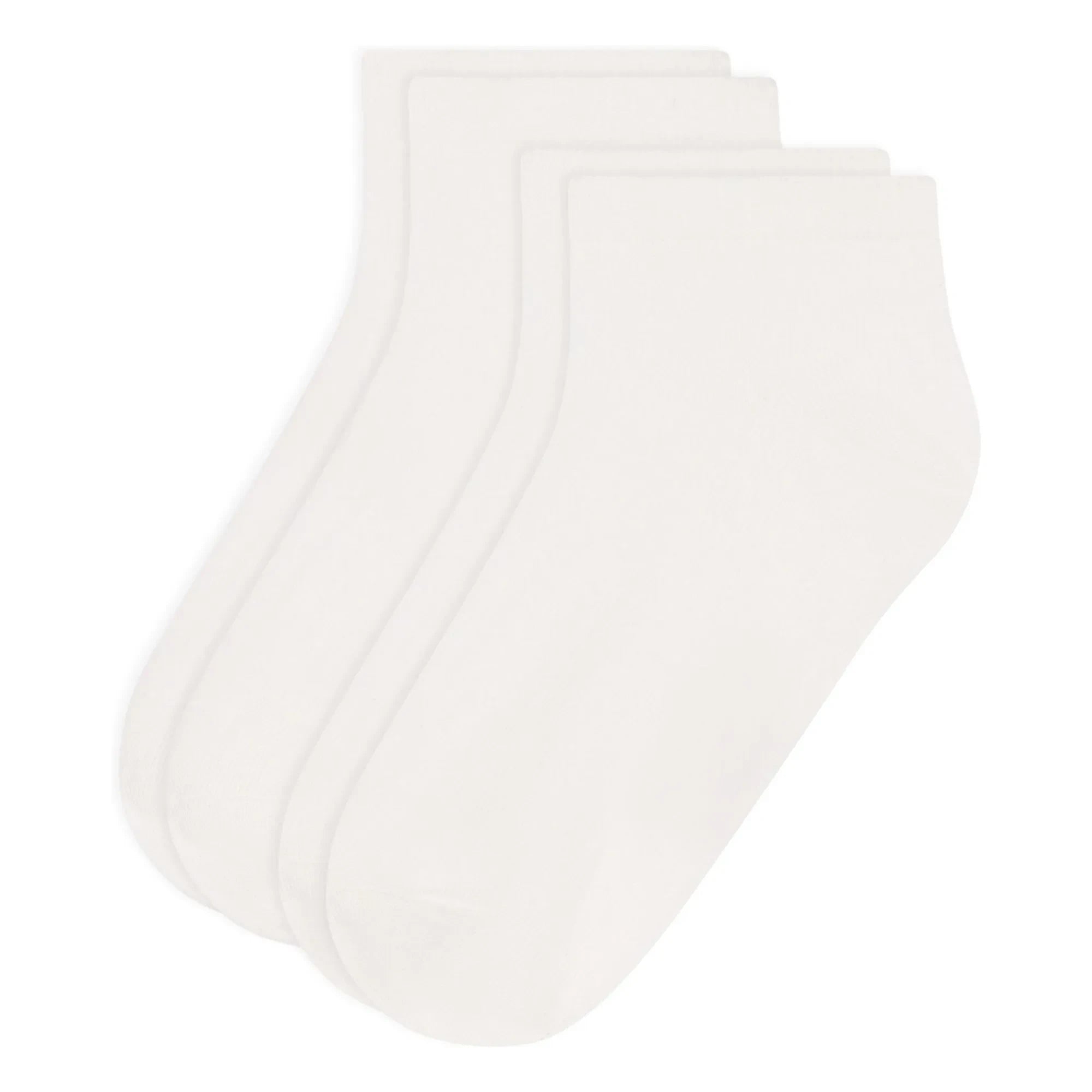 Petit Bateau - 2 Paar Kurze Sneakersocken | Weiß