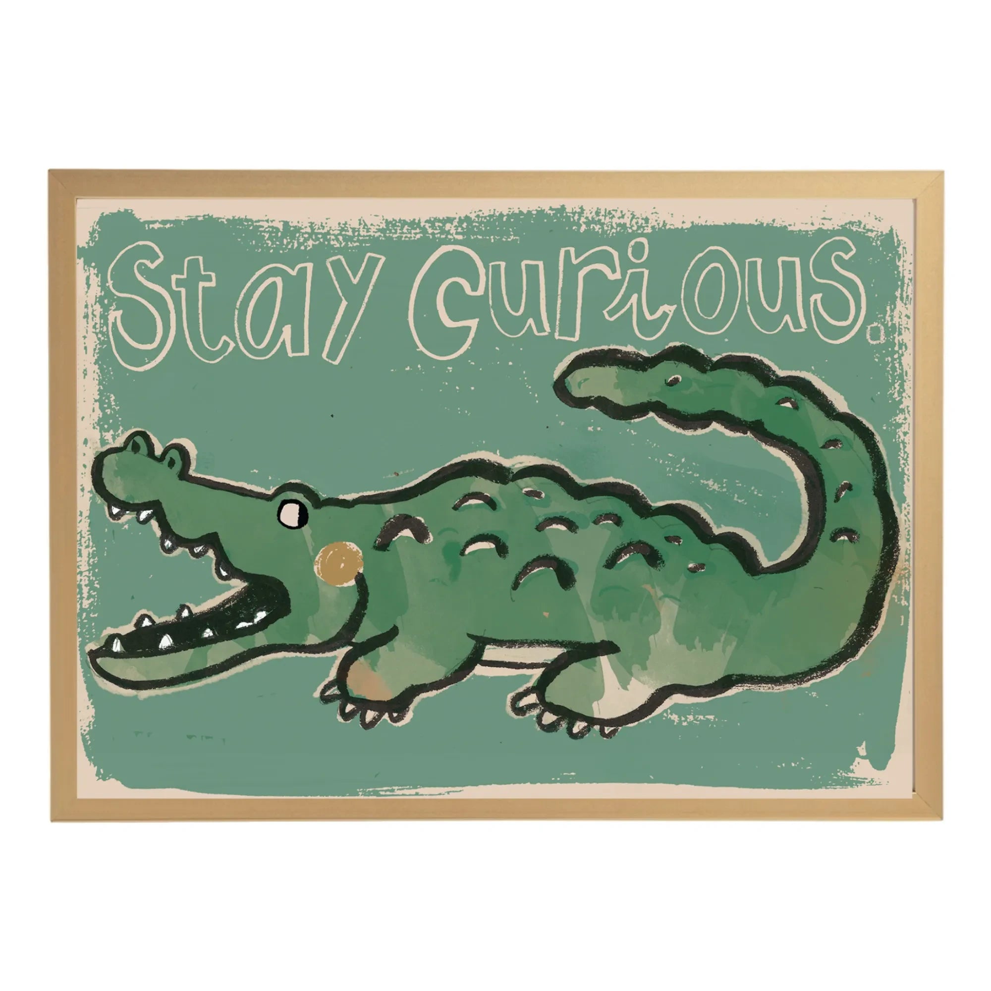 Studio Loco - Büyük Kroko Poster