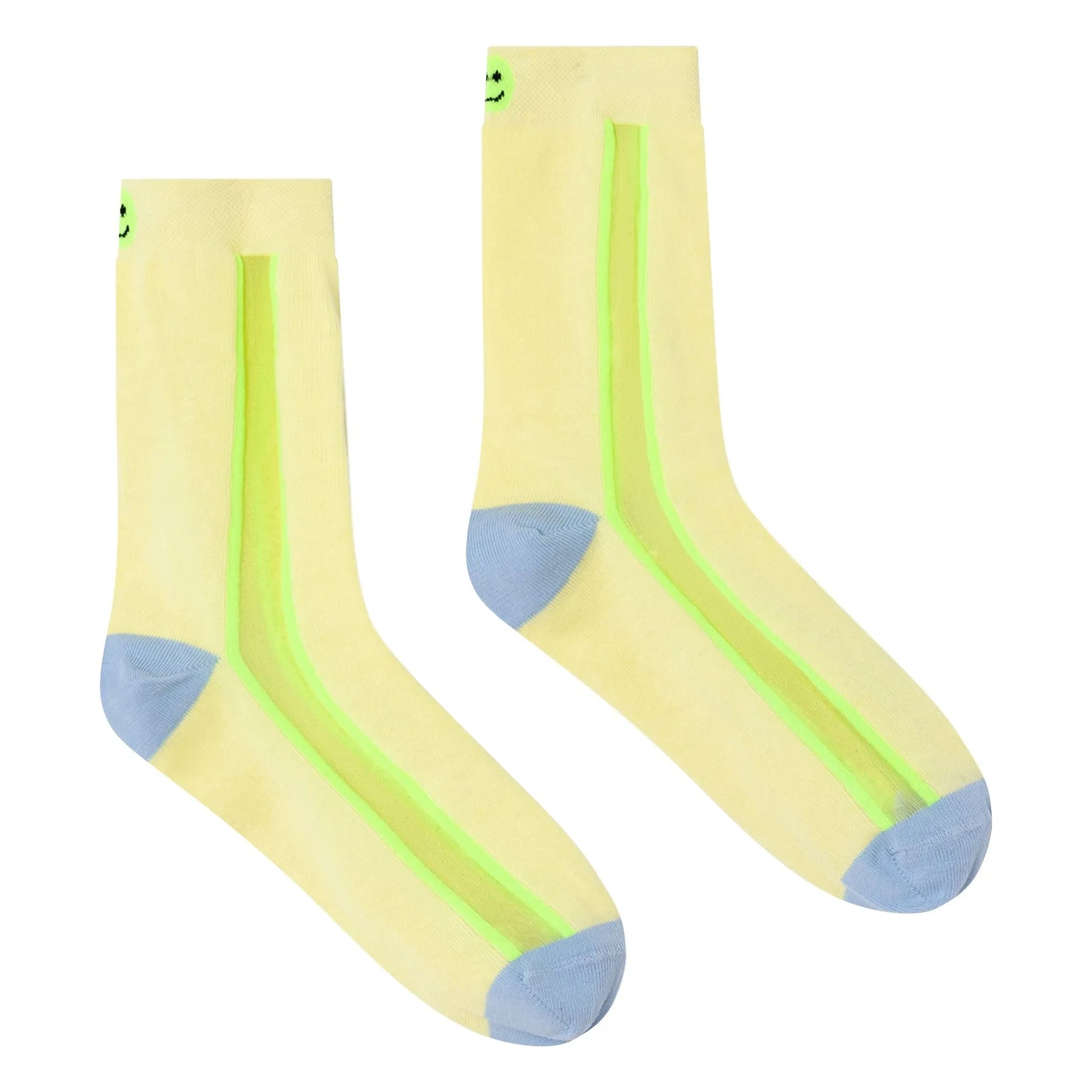 Dr Bloom - Bony Baumwollsocken | Gelb