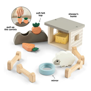 Done by deer - Sheepy Holz-Spielbogen | Sand