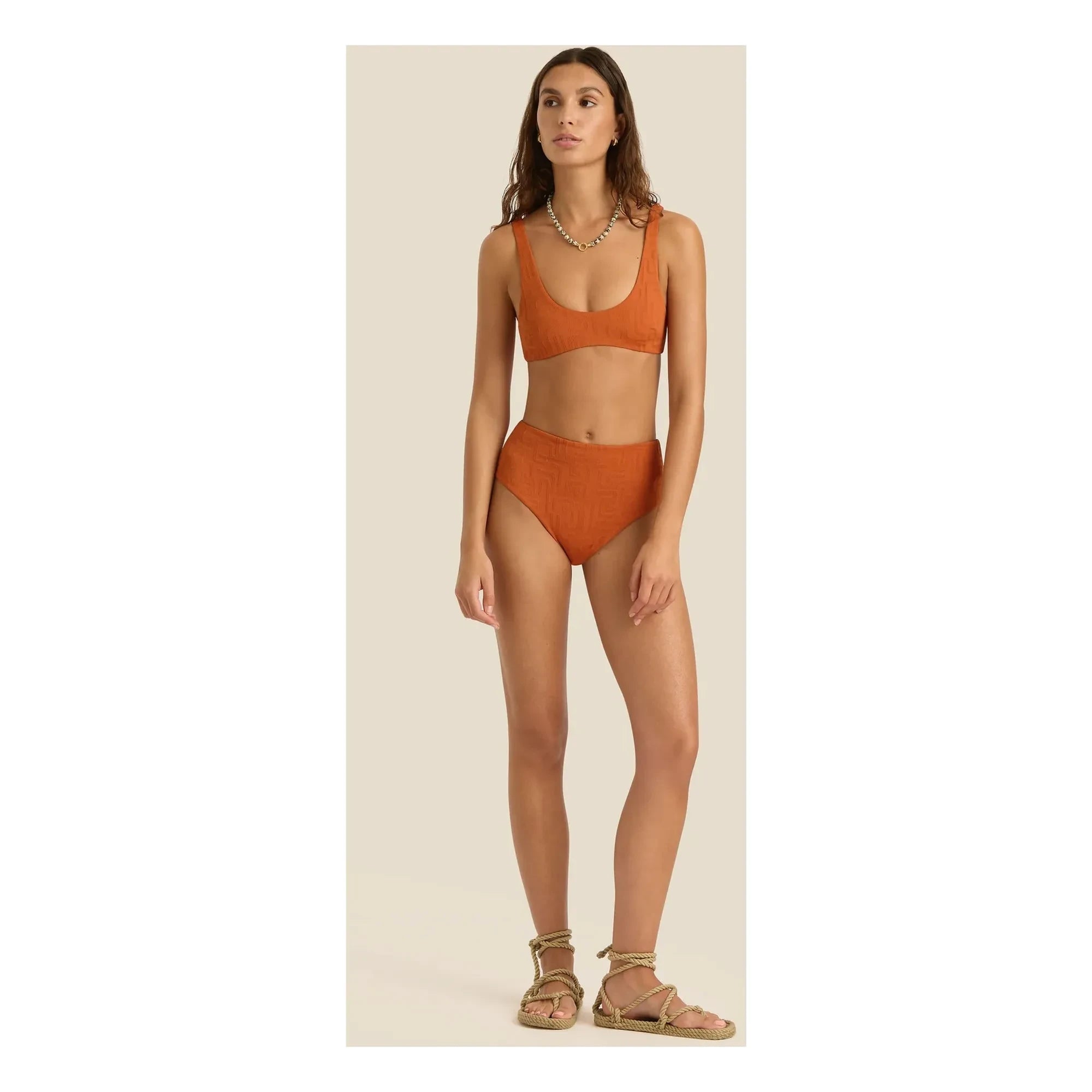 Soleil Soleil - June Bikini-Unterteil | Terrakotta