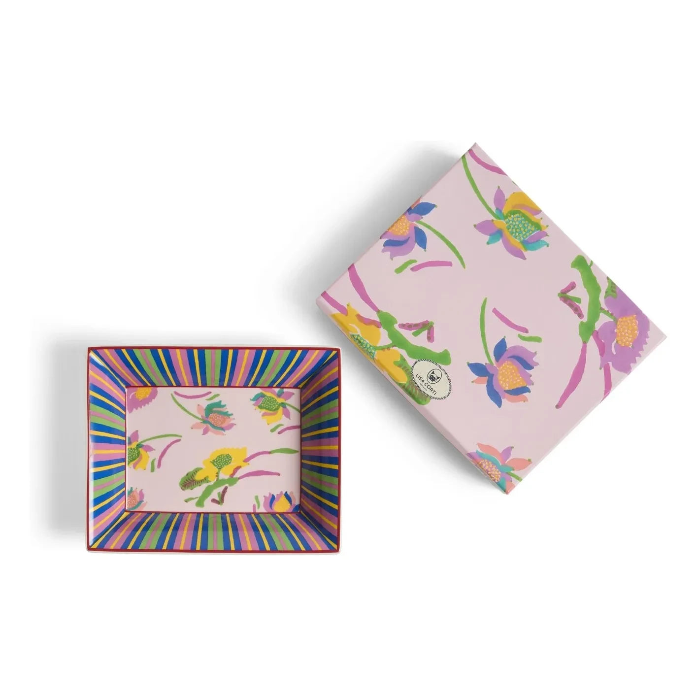 Lisa Corti - Japanisches Porzellan-Nadeltablett | Pink