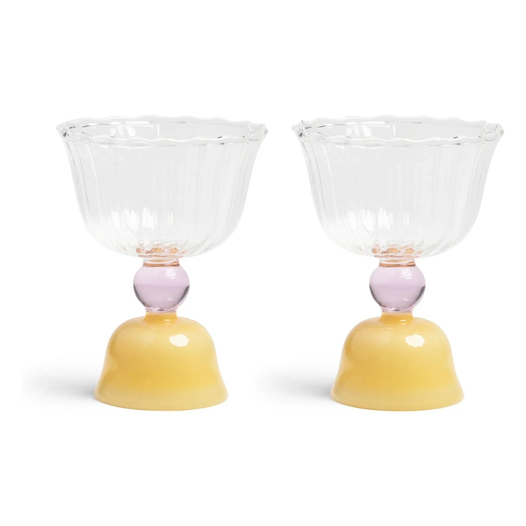 &Klevering - Lale kadeh - 2'li set | Sarı