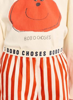 Bobo Choses - Bobo Choses Bio-Baumwoll-T-Shirt- und Hose-Set | Rot