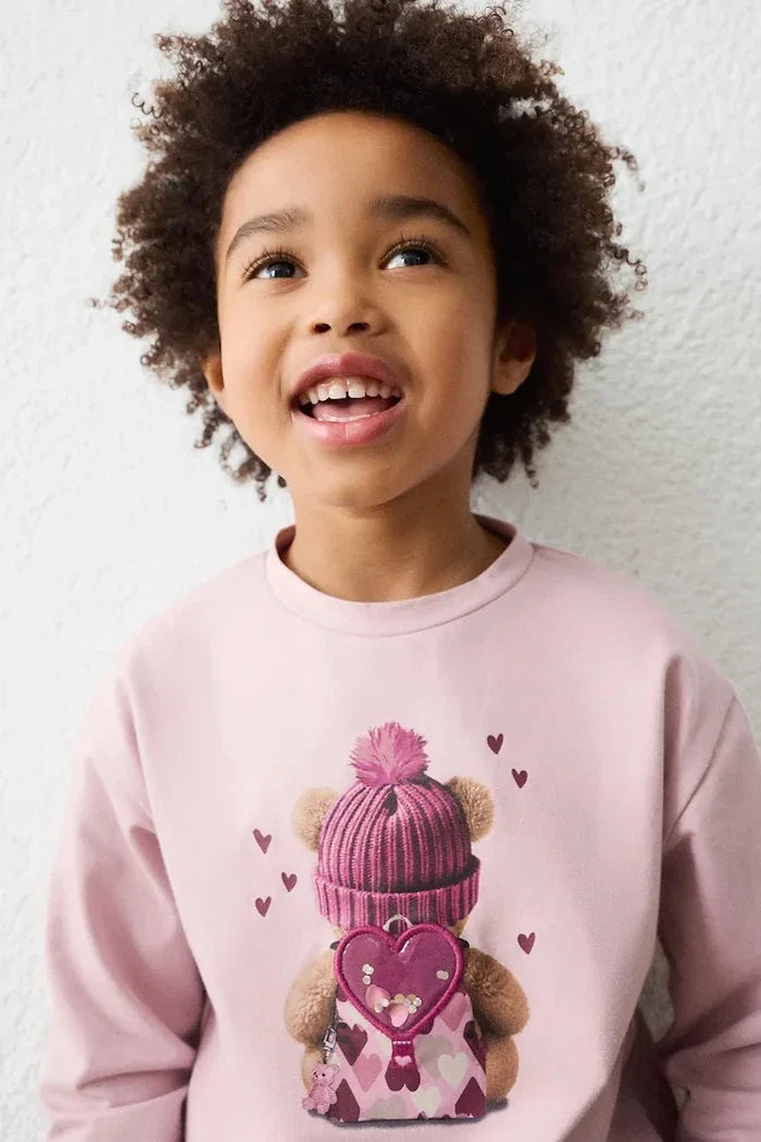 Mayoral Baumwoll-Langarmshirt für Kinder