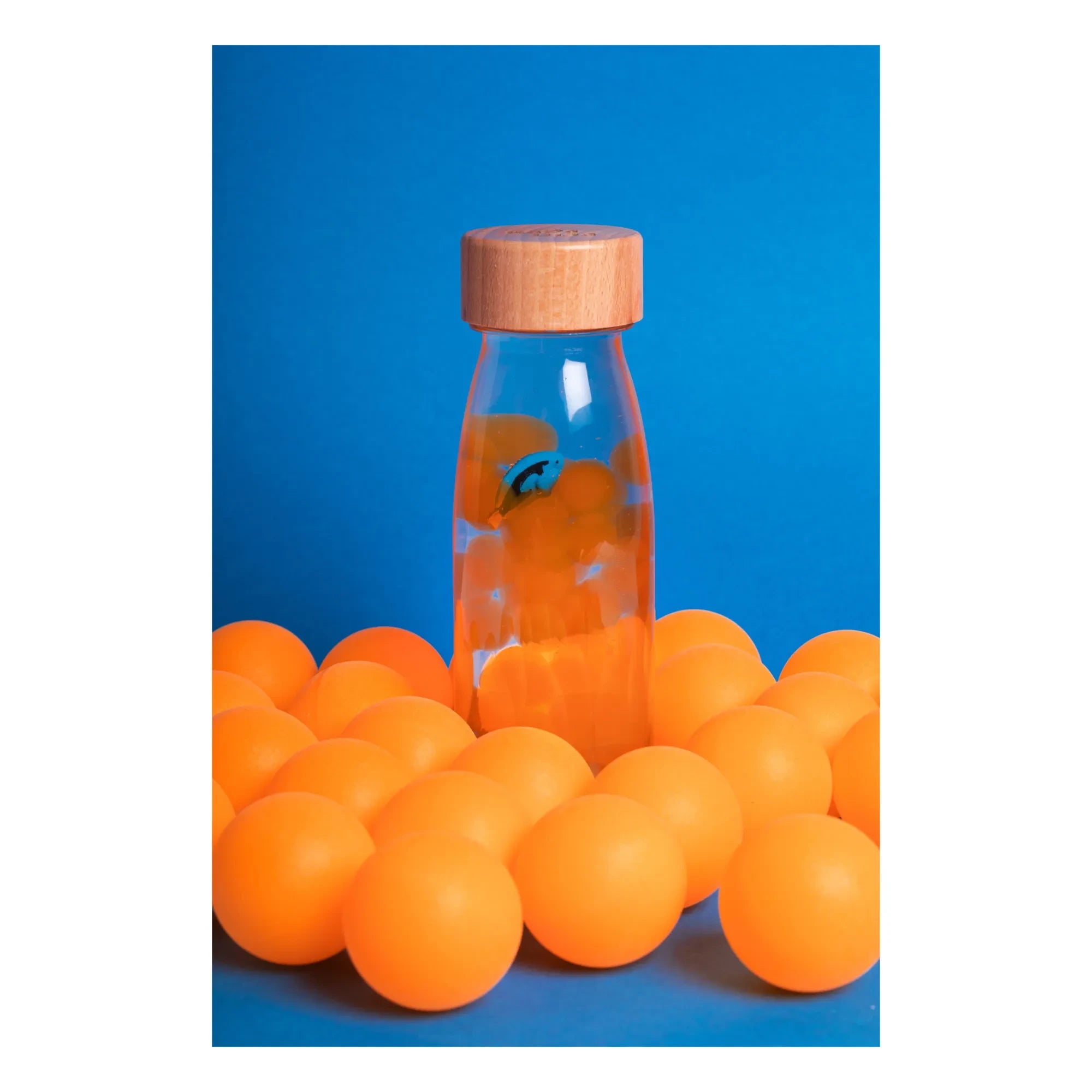 Petit Boum - Sensorische Flasche Fisch | Orange