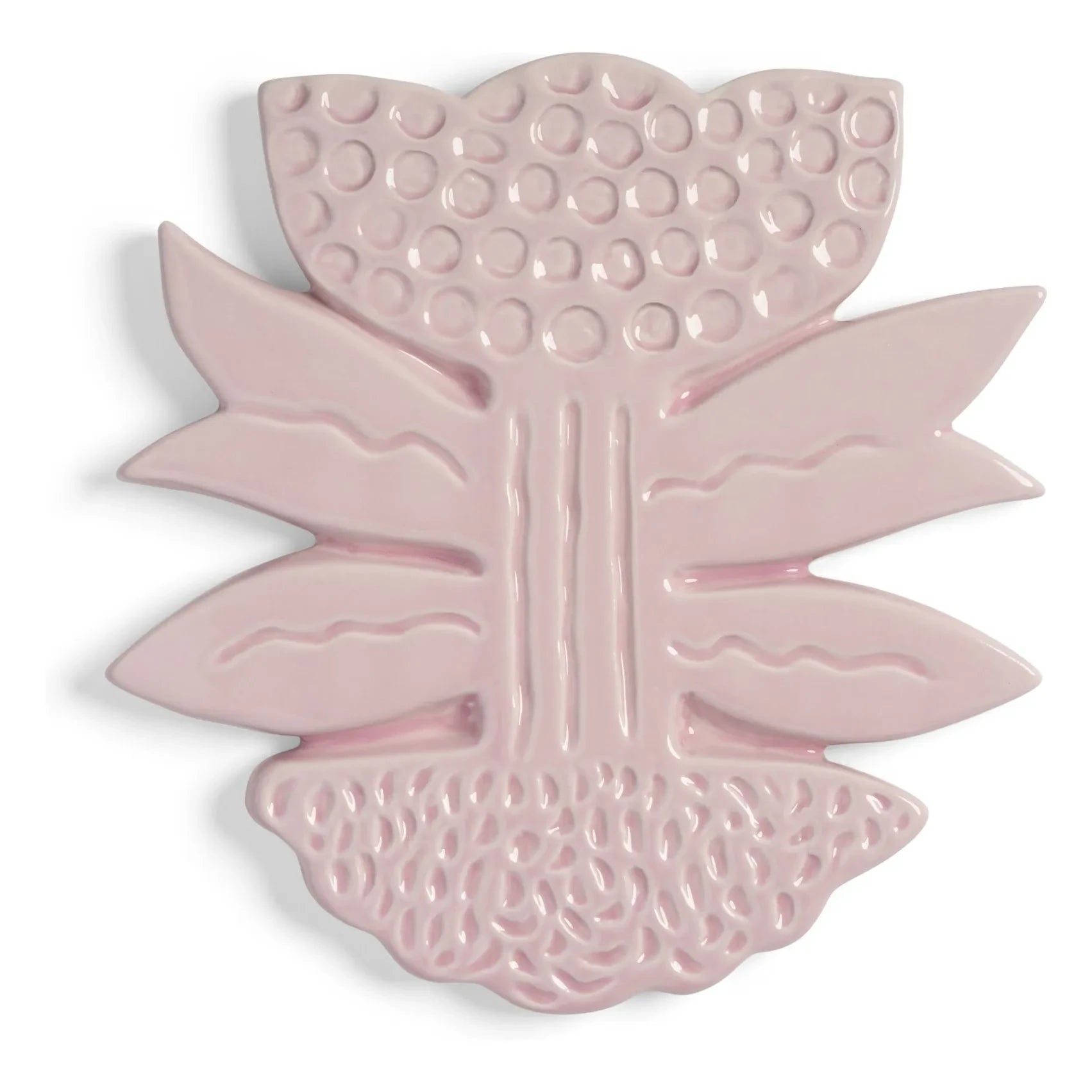 &Klevering - Blume Untersetzer | Rosa
