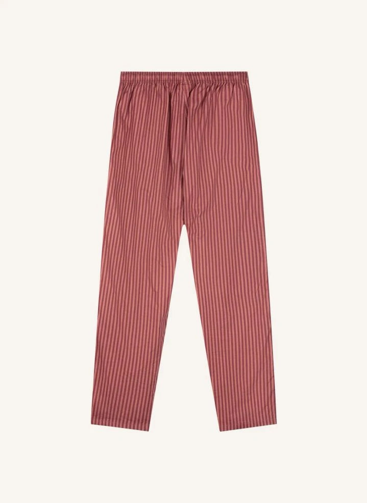 Pockies - Çizgili Pijama Pantolonu | Kırmızı