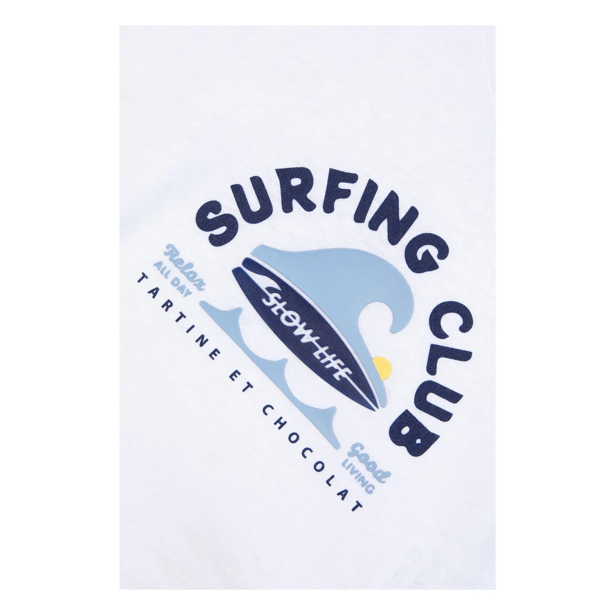 Tartine et Chocolat - Surfing Club Baby T-Shirt | Weiß