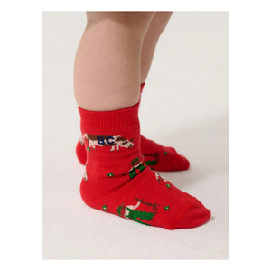 Bobo Choses - Bauernhof-Socken aus Bio-Baumwolle | Rot