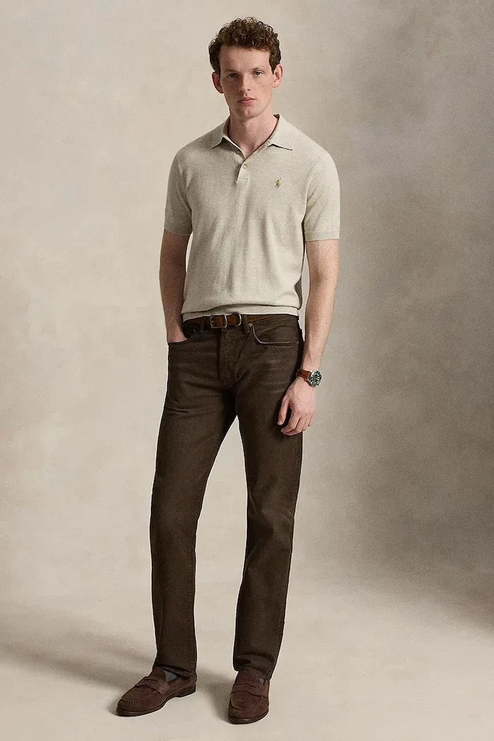 Polo Ralph Lauren Erkek Pamuk Kısa Kollu Kazak