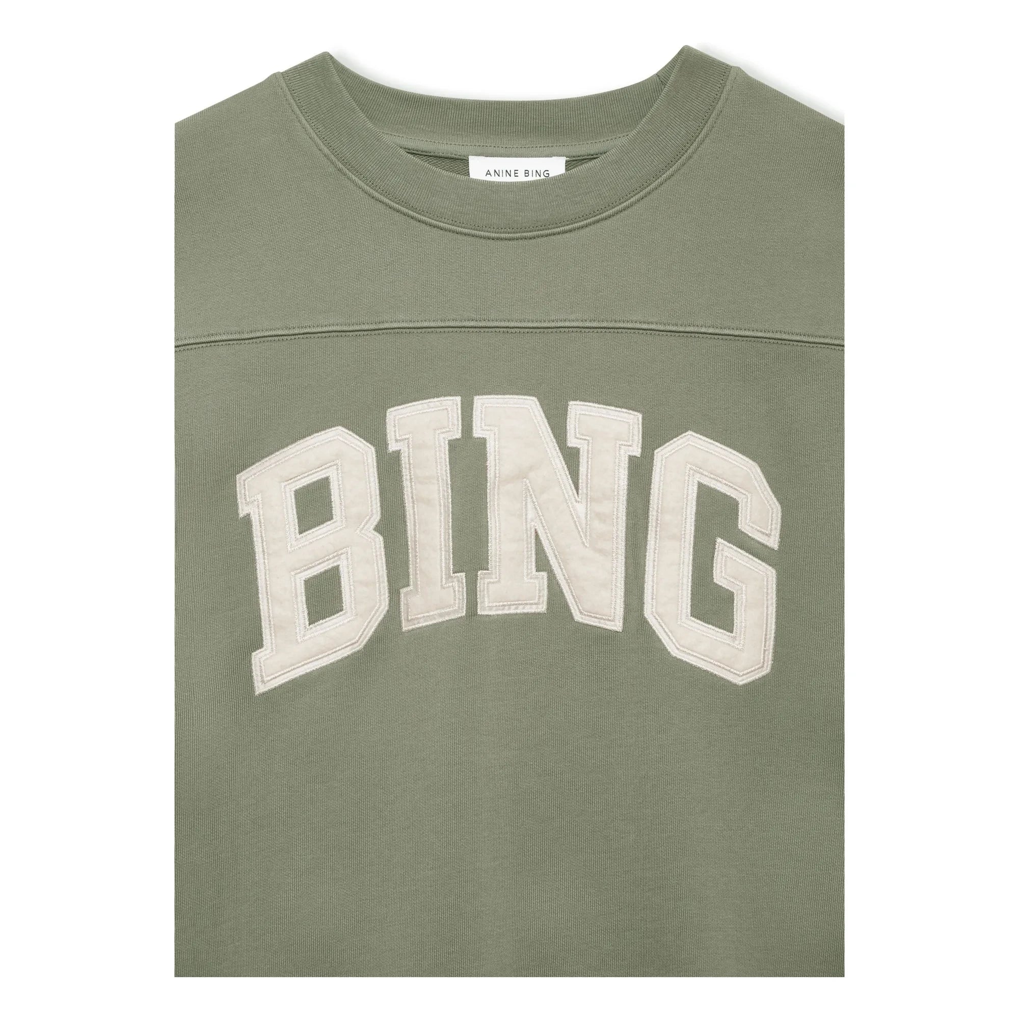 Anine Bing - Trenton Bing Sweatshirt | Olivgrün