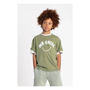 Smallable Kid - Milo Bio-Baumwollshorts | Hellkhaki