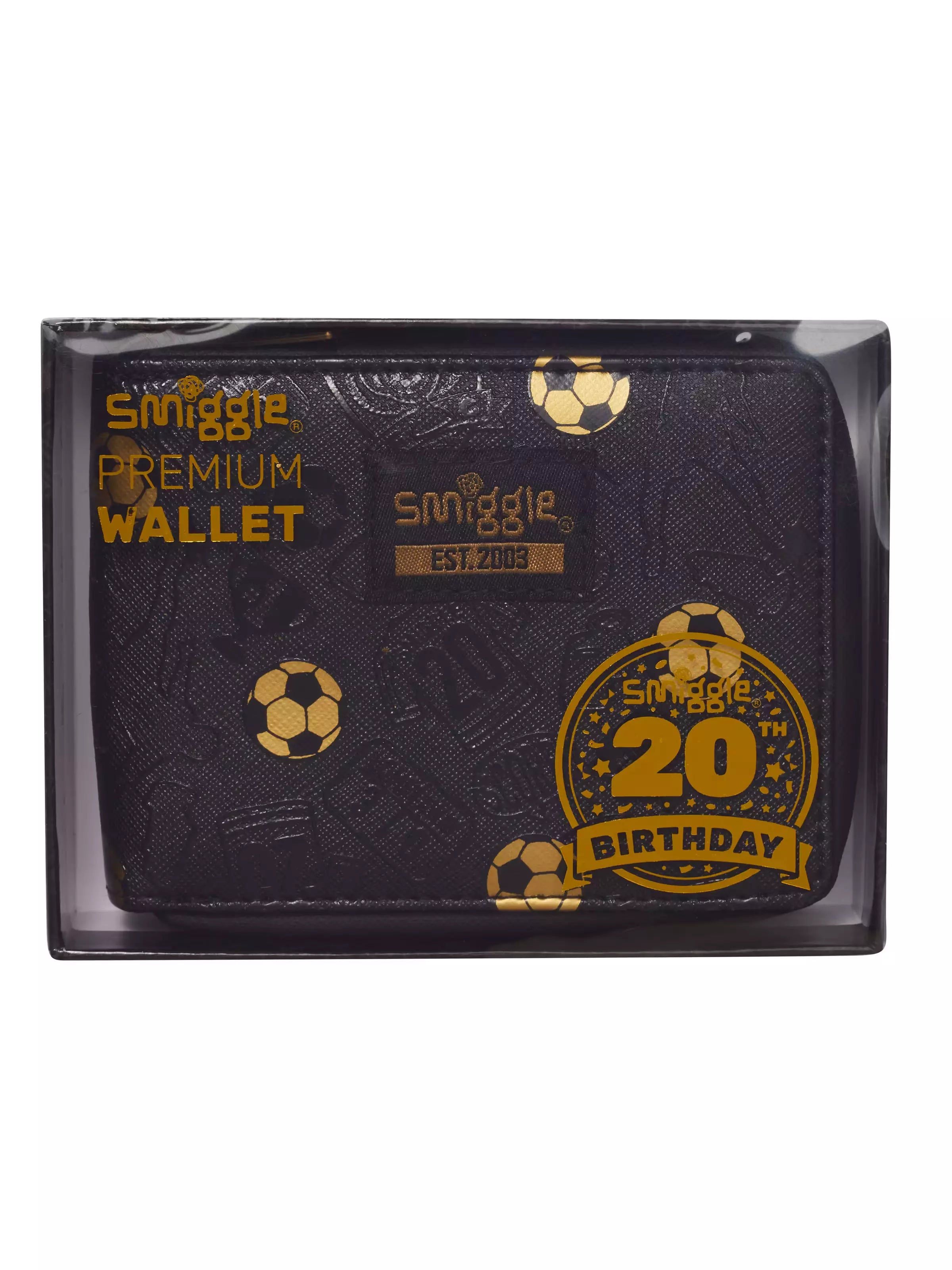 Smiggle - 20. Doğum Günü Premium Çocuk Cüzdanı-Dinossi