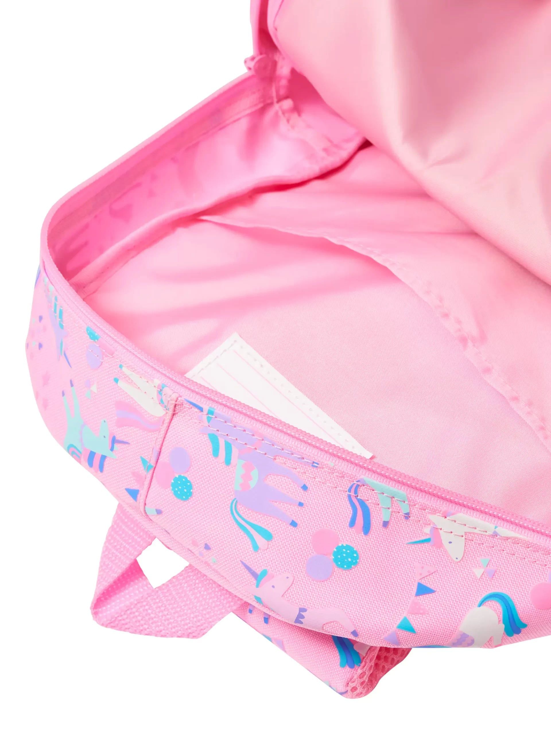 Smiggle - Glide Junior Kapşonlu Sırt Çantası-Dinossi