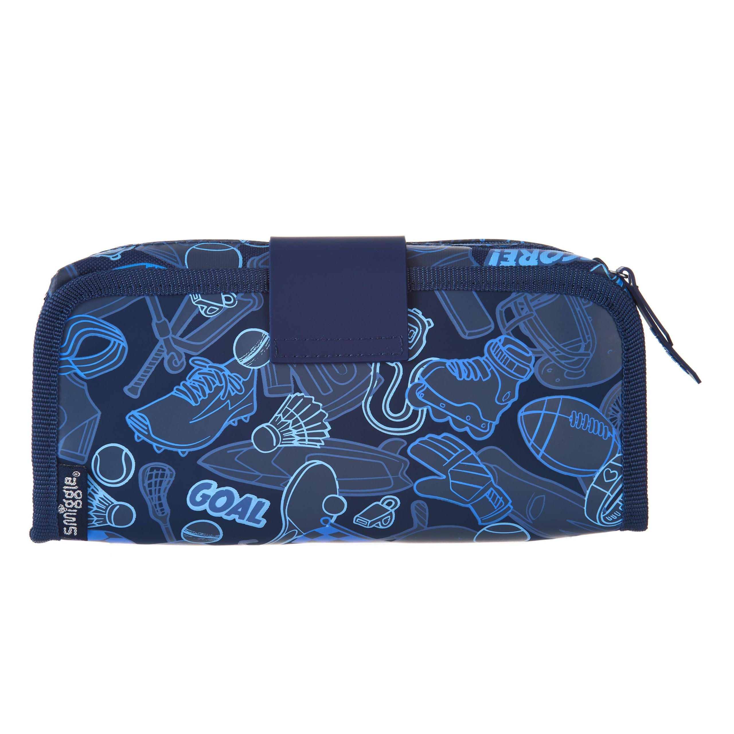 Smiggle - Mesh Yardımcı Kalem Kutusu-Dinossi