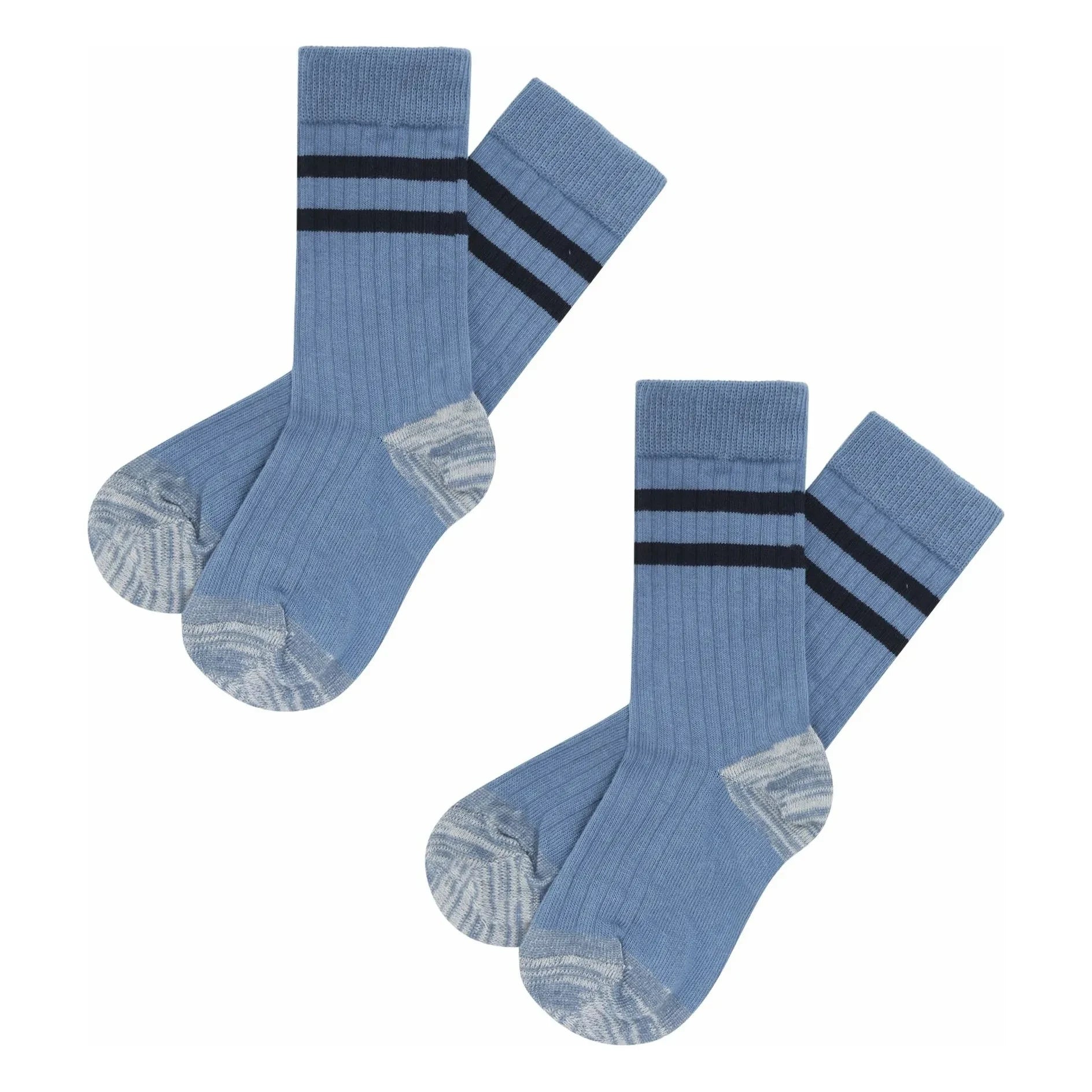 FUB - 2er-Set Tennissocken | Azurblau