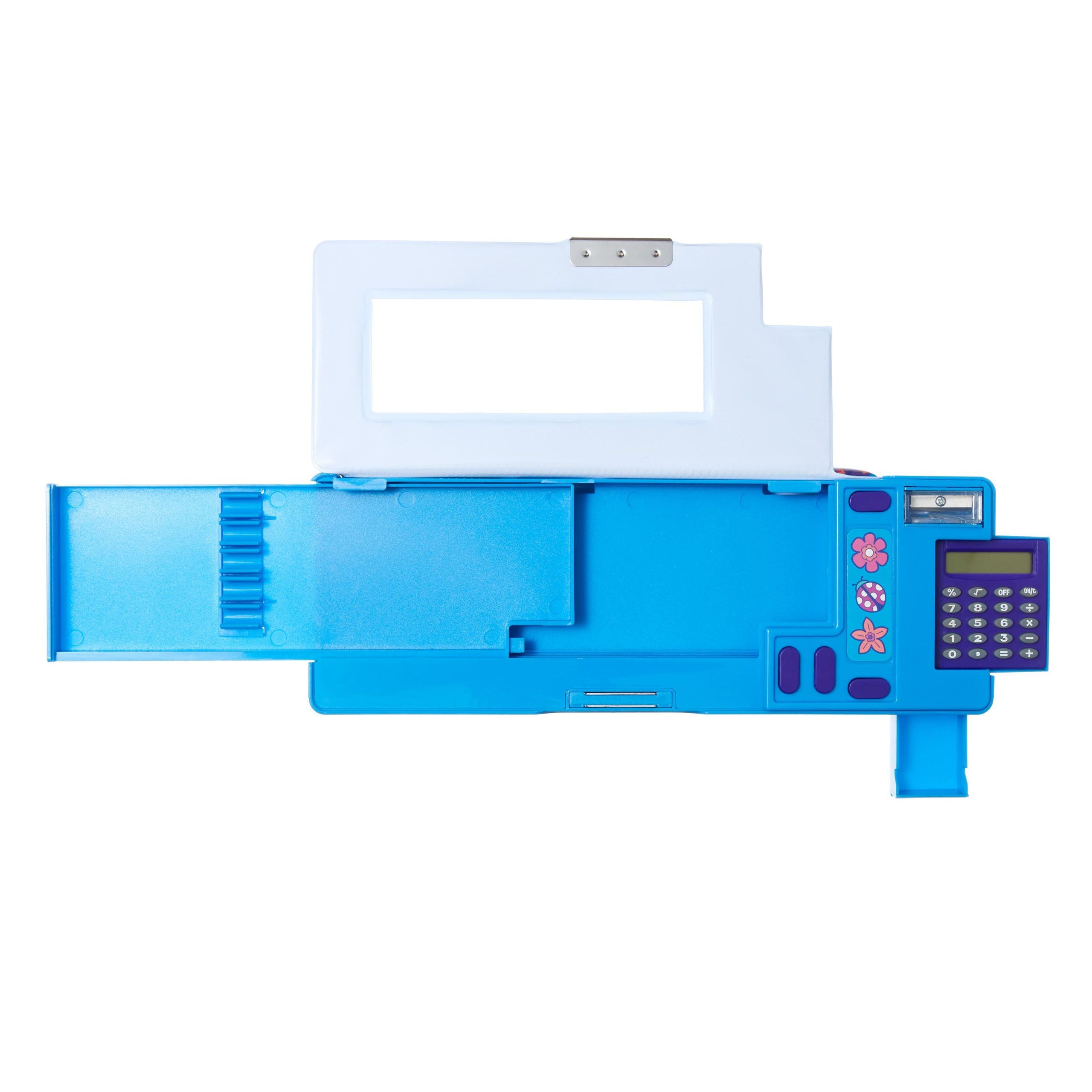 Smiggle - Budz Mavişler Hesap Makineli Pop Out Otomatik Kalem Kutusu-Dinossi