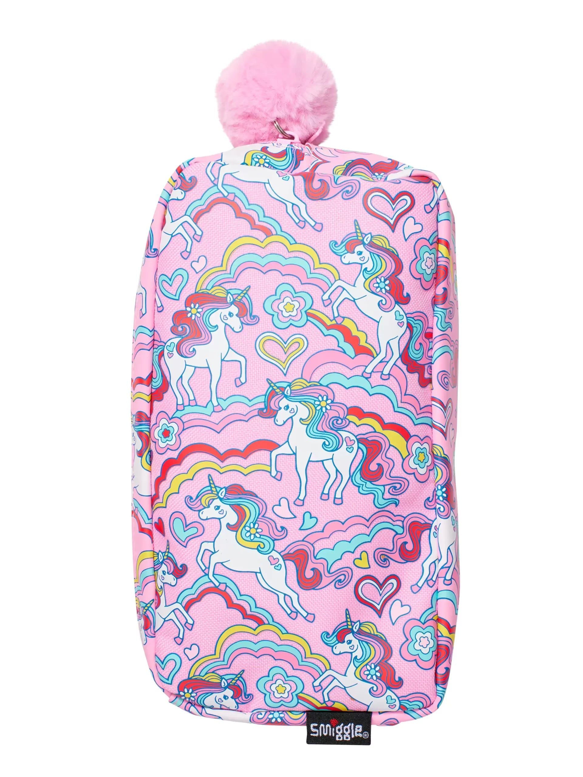 Smiggle - Wild Side Çift Gözlü Kalem Kutusu-Dinossi