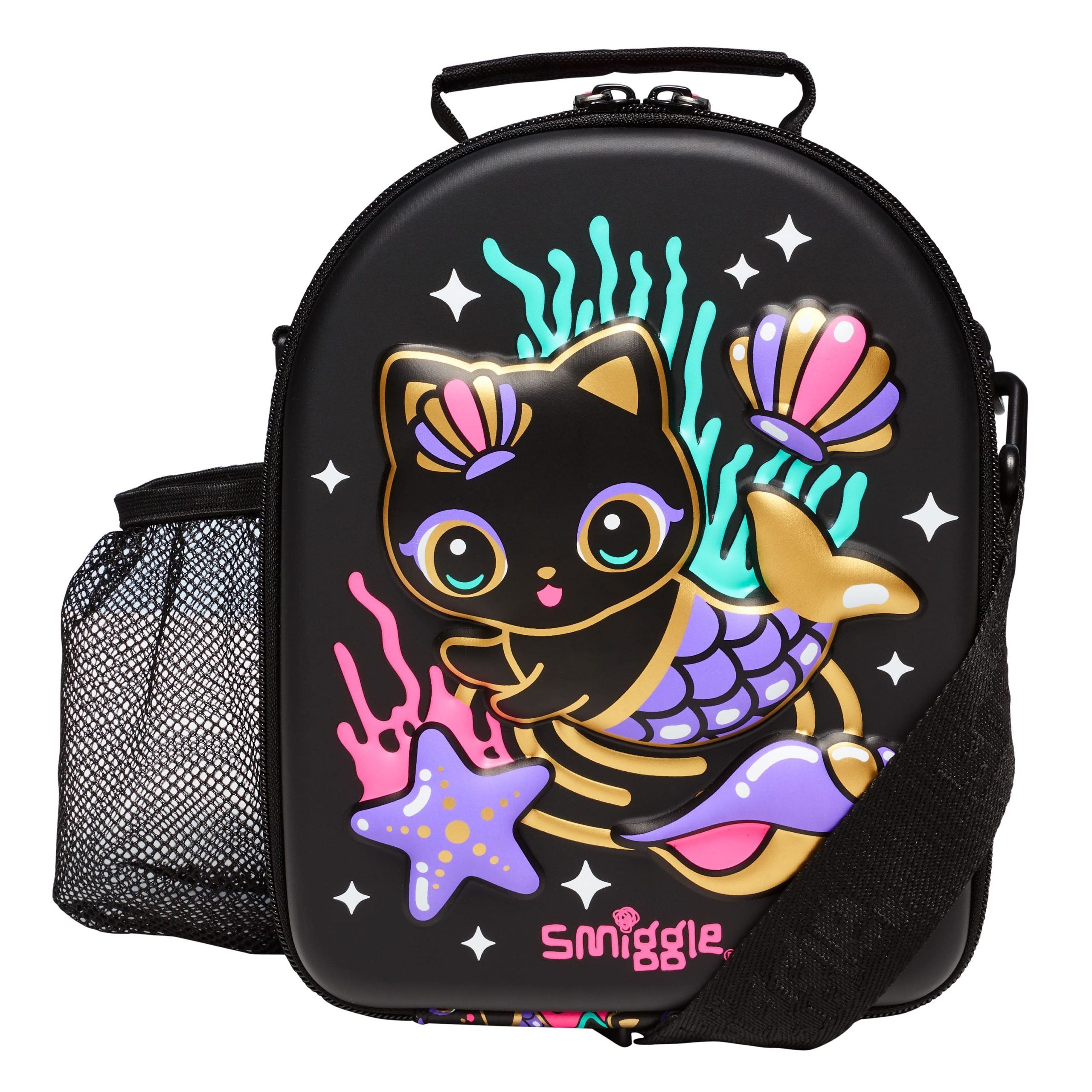 Smiggle - Hey There Askılı Hardtop Curve Beslenme Çantası-Dinossi