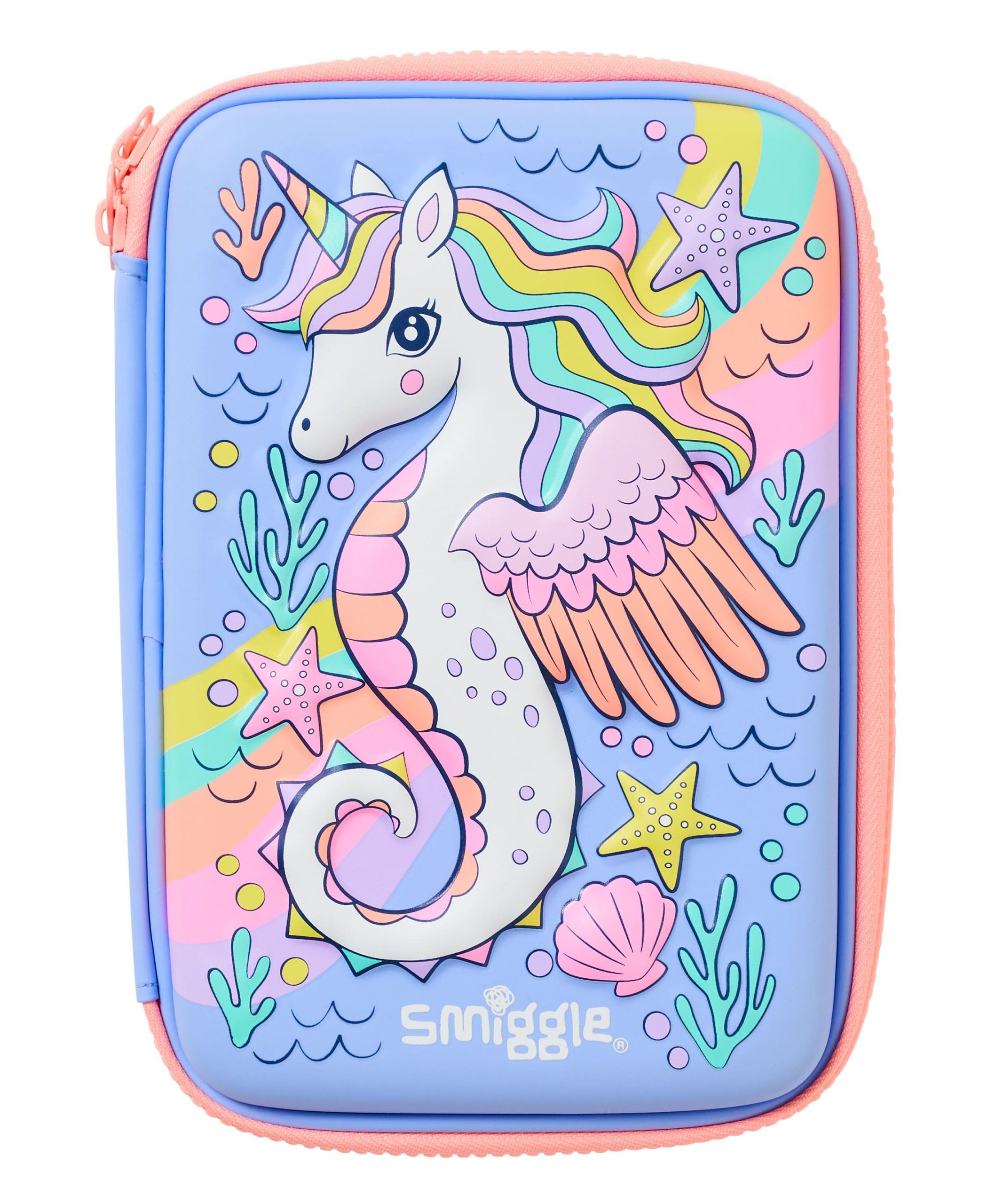 Smiggle - Oh Yeah Hardtop Kalem Kutusu-Dinossi