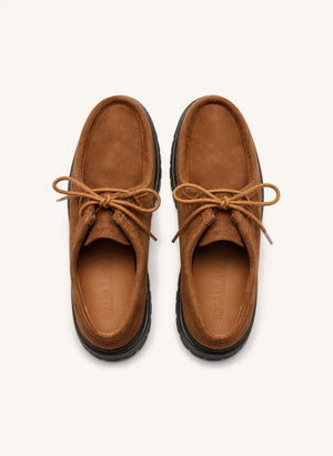 Smallable Kid - Coleman Wildleder-Derby-Schuhe | Caramel
