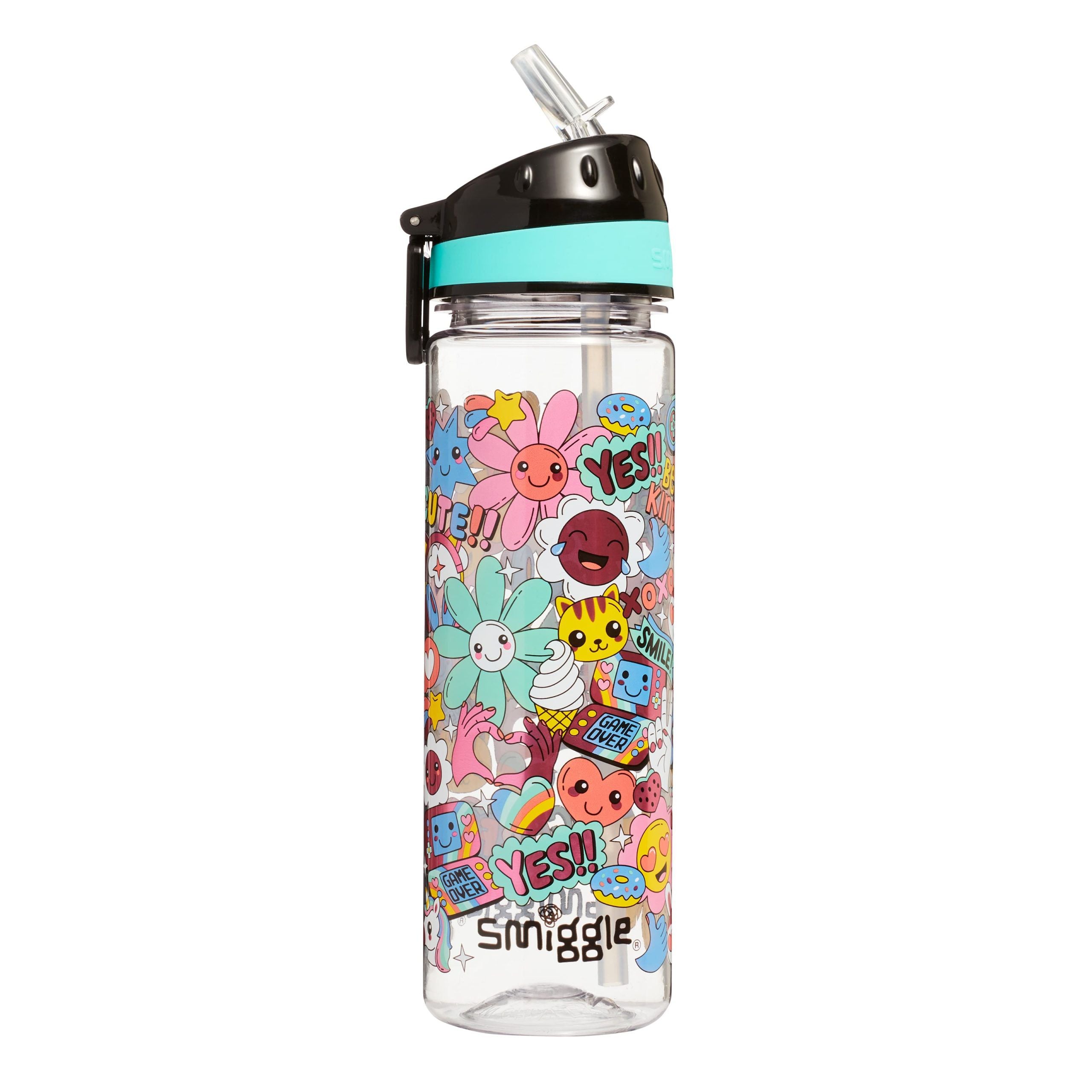 Smiggle - Bright Side 650ML BPA İçermeyen Suluk-Dinossi