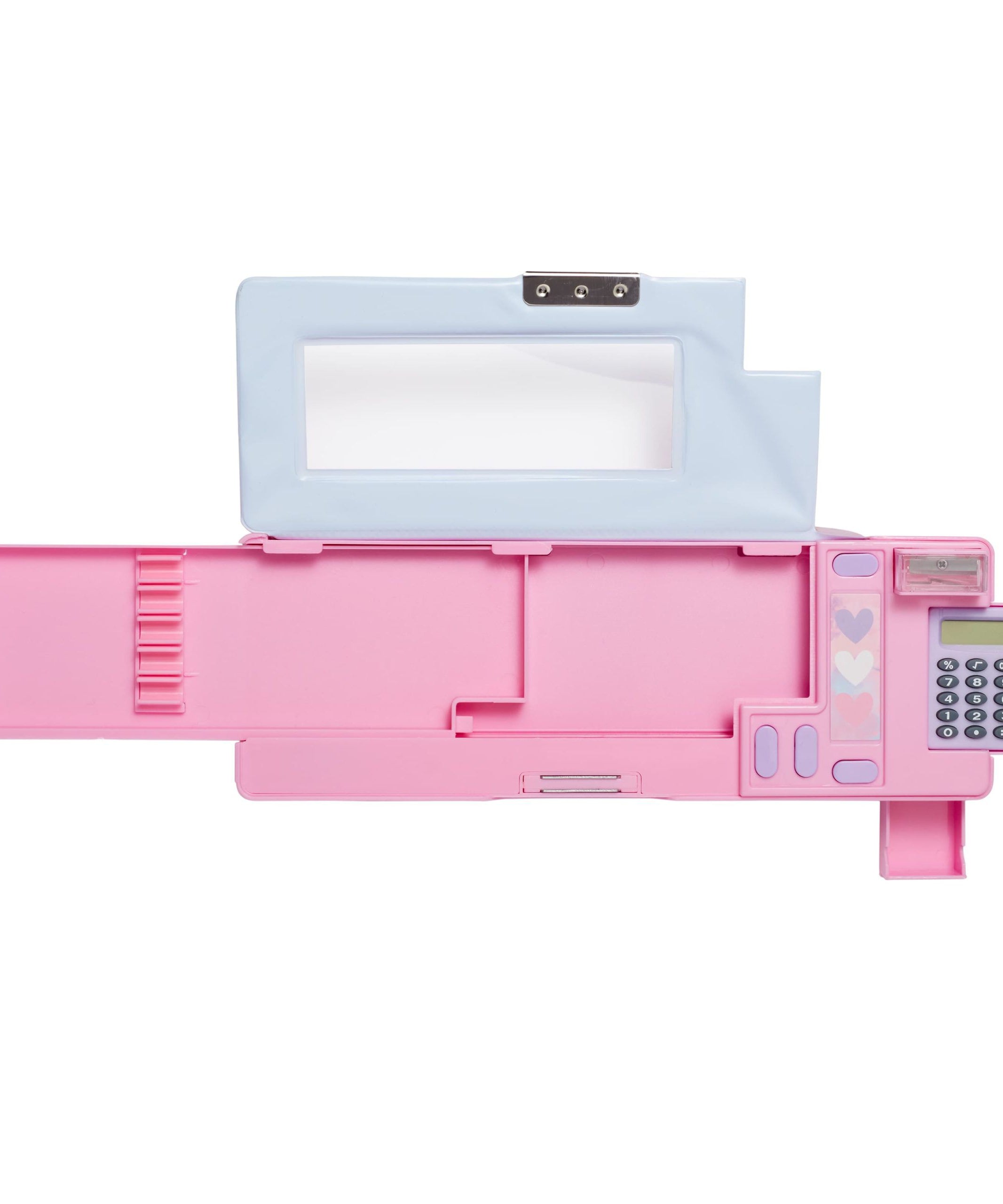 Smiggle - Bright Side Hesap Makineli Otomatik Kalem Kutusu-Dinossi