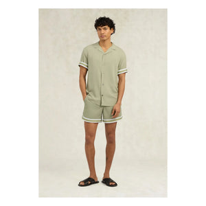 Ché Studios - Baller Badeshorts | Beige - Grün