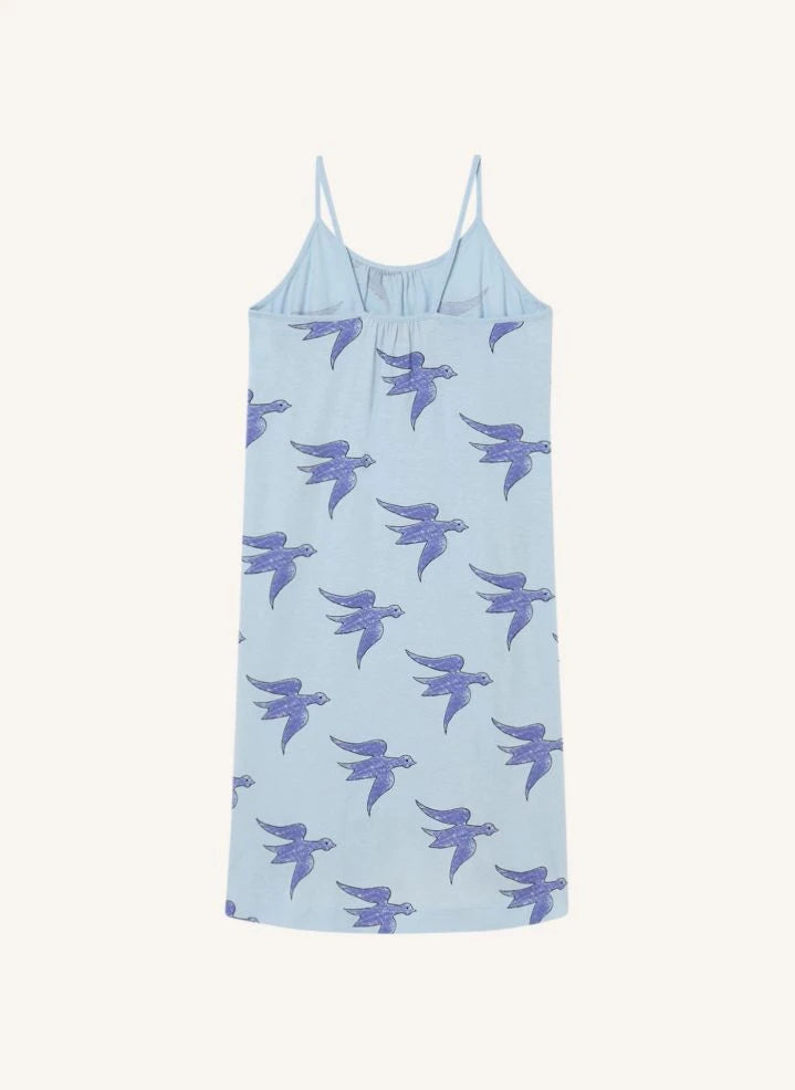 The Animals Observatory - Gazel Birds Kleid | Hellblau