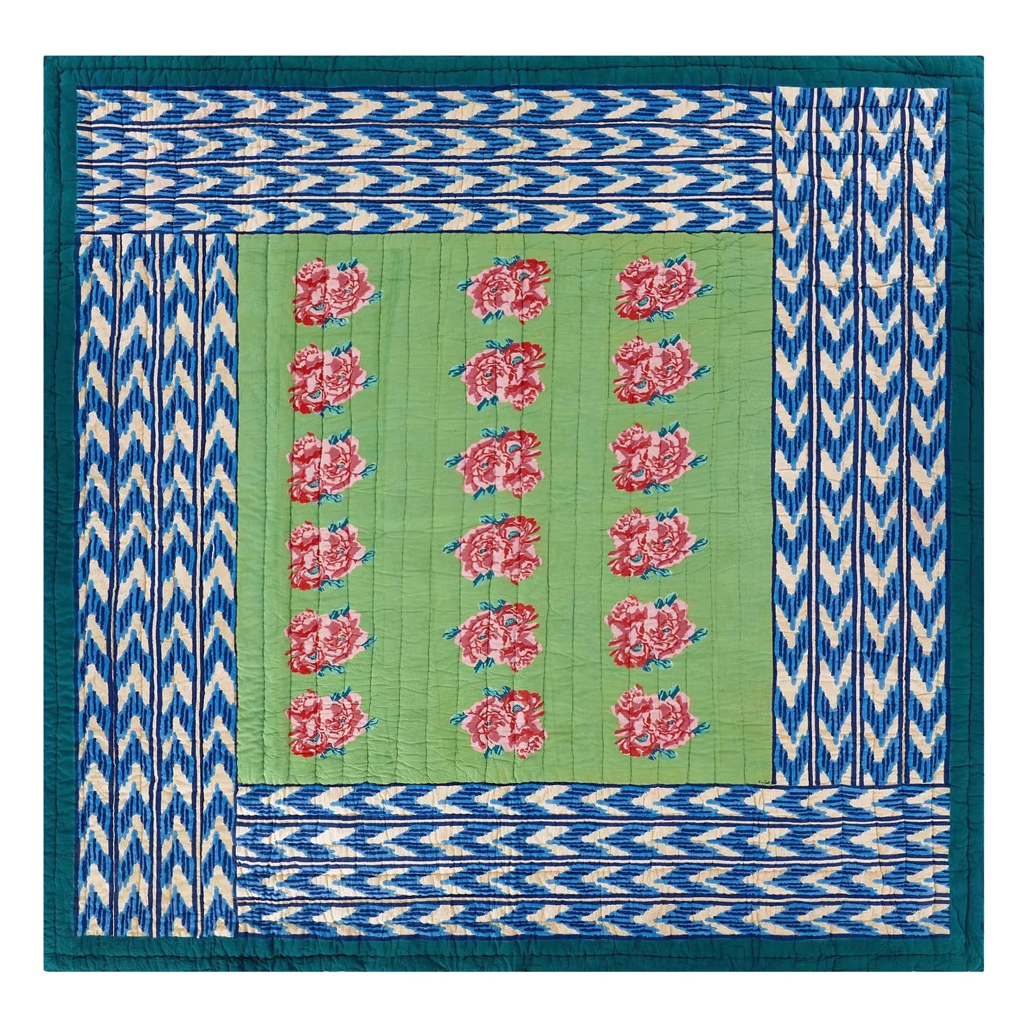 Lisa Corti – Tagesdecke Nina | Blau