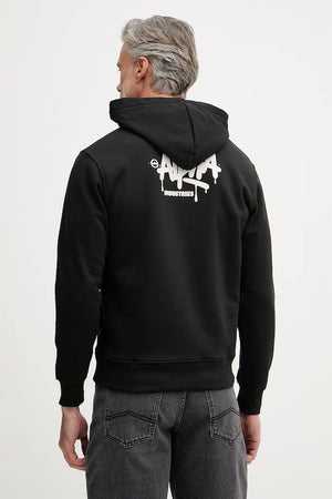 Alpha Industries Kapüşonlu Erkek Pamuklu Signature Sweatshirt
