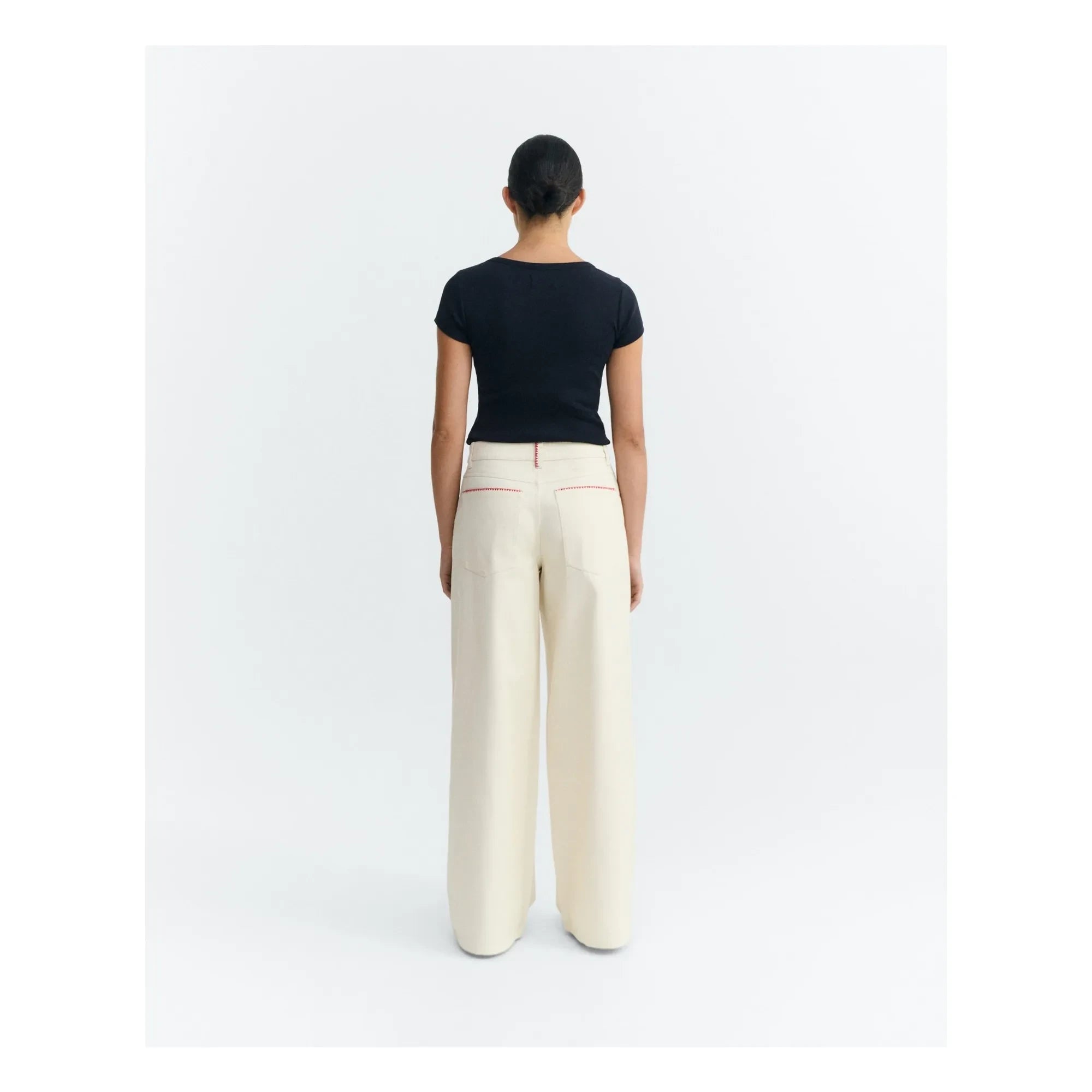 Thinking Mu - Hedda Bio-Baumwollhose | Ecru