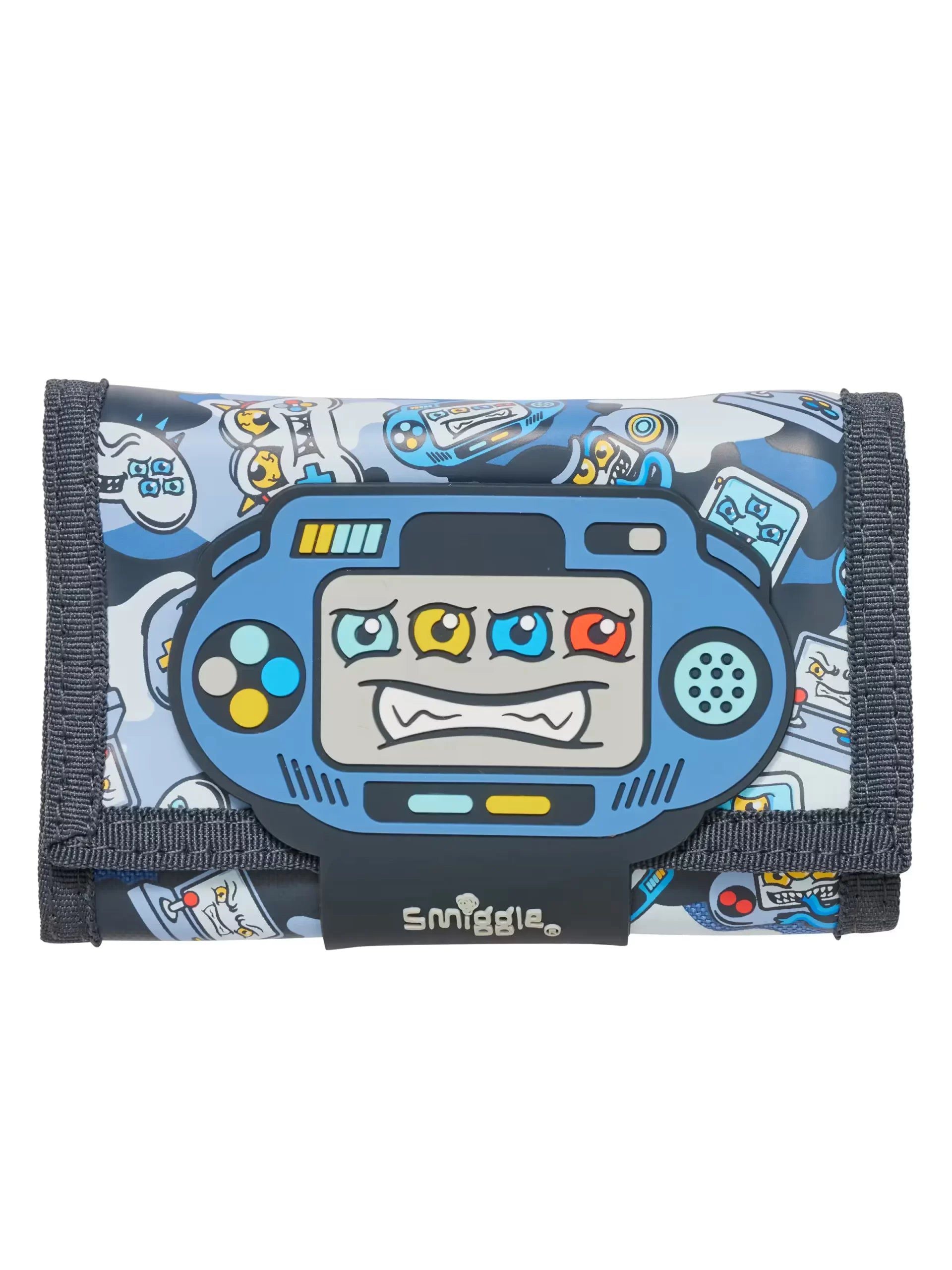 Smiggle - Away Oyun Tutkunu Çocuk Cüzdanı-Dinossi