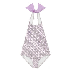 Soor Ploom - Soor Ploom X Canopea Zita Geblümt Recycelte Fasern Badeanzug | Flieder