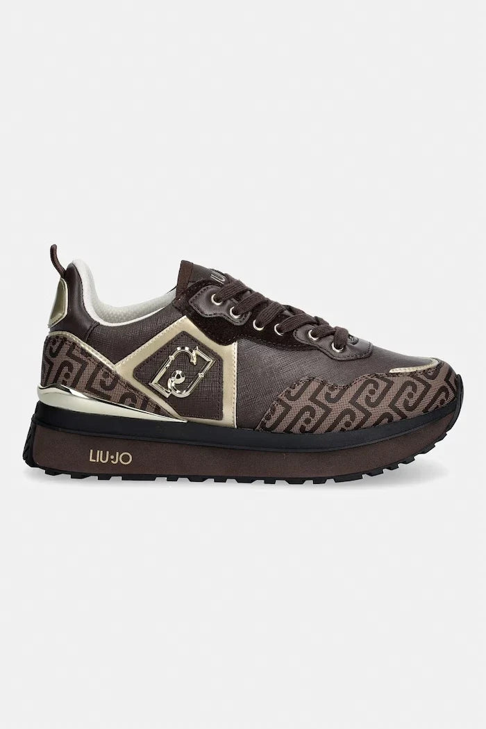 Liu Jo LIU JO MAXI WONDER 01 kadın deri sneaker
