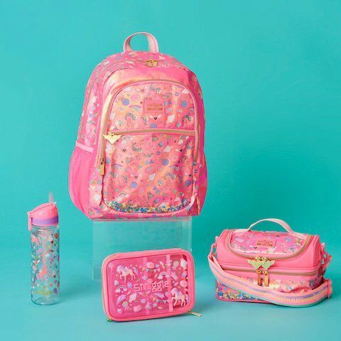 Smiggle - Fiesta HardTop Kalem Kutusu-Dinossi