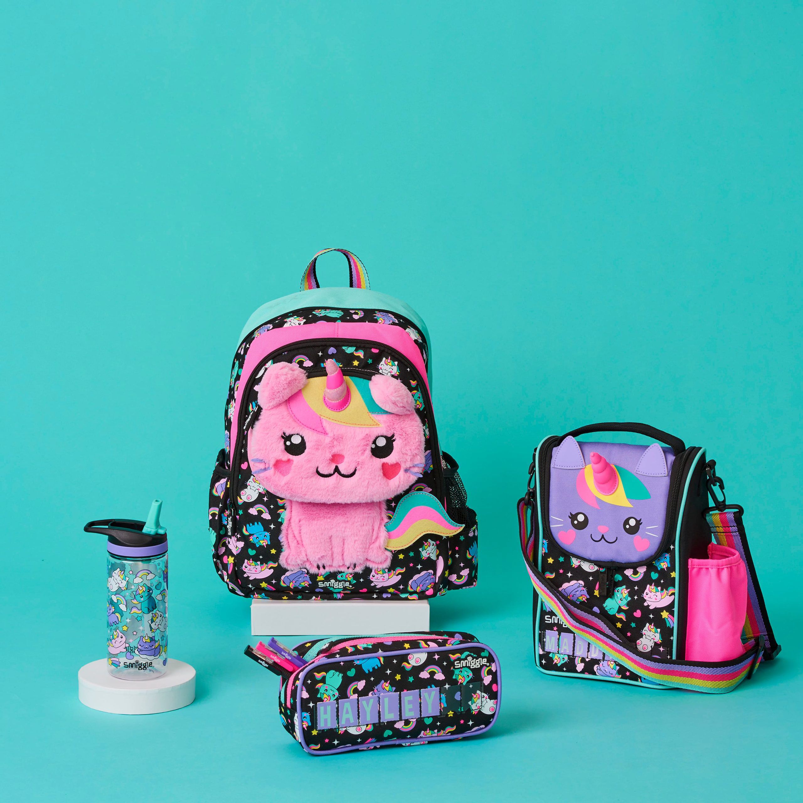 Smiggle - Sky Hi Junior Anaokulu Sırt Çantası-Dinossi