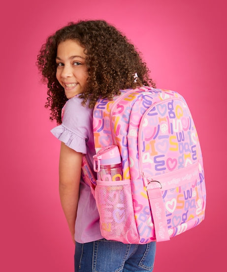 Smiggle - Smiggler Klasik Okul Sırt Çantası-Dinossi