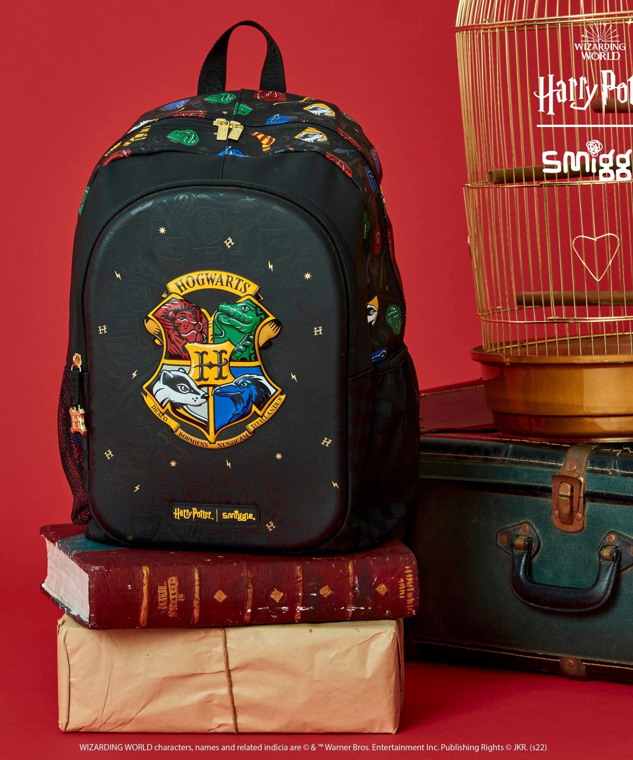 Smiggle - Harry Potter Klasik Sırt Çantası-Dinossi