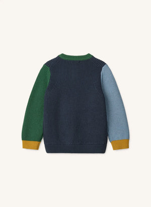 Liewood - Rippstruktur Thea Cardigan | Dunkelblau