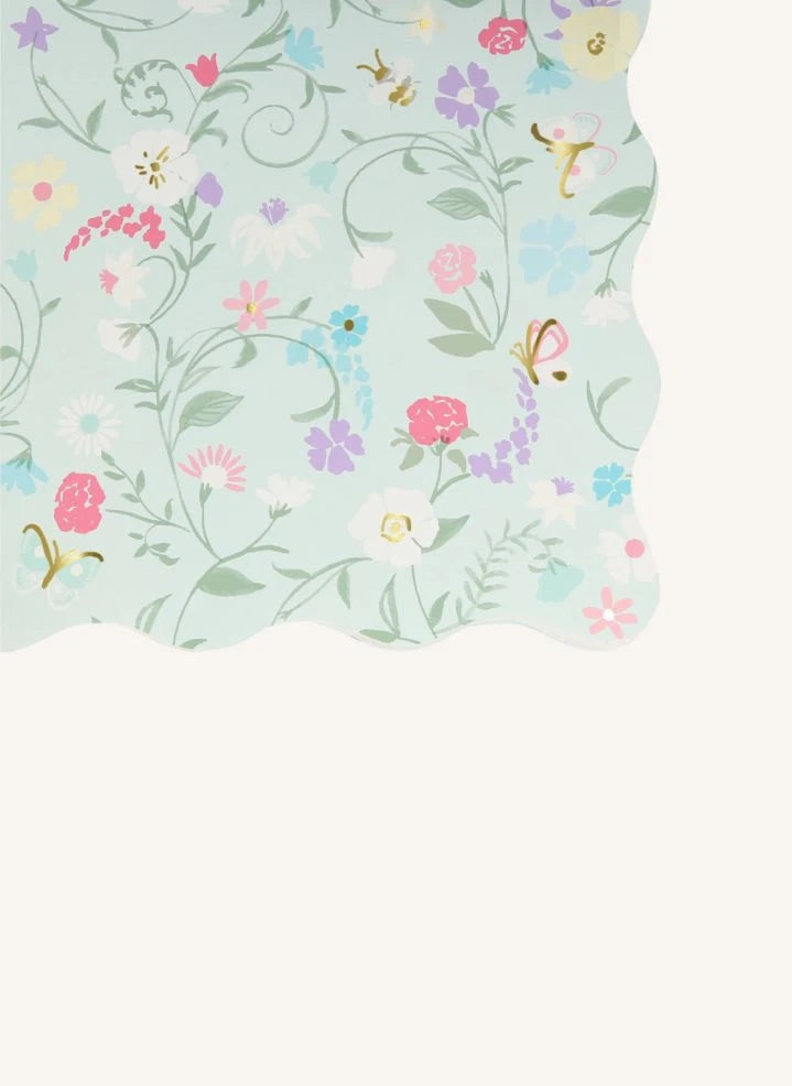Meri Meri - Ladurée Papierservietten mit kleinem Blumenmuster - 16er-Set