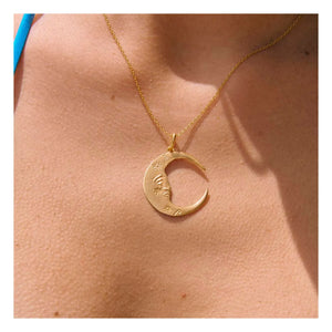 Alhaja - Luna Halskette | Gold