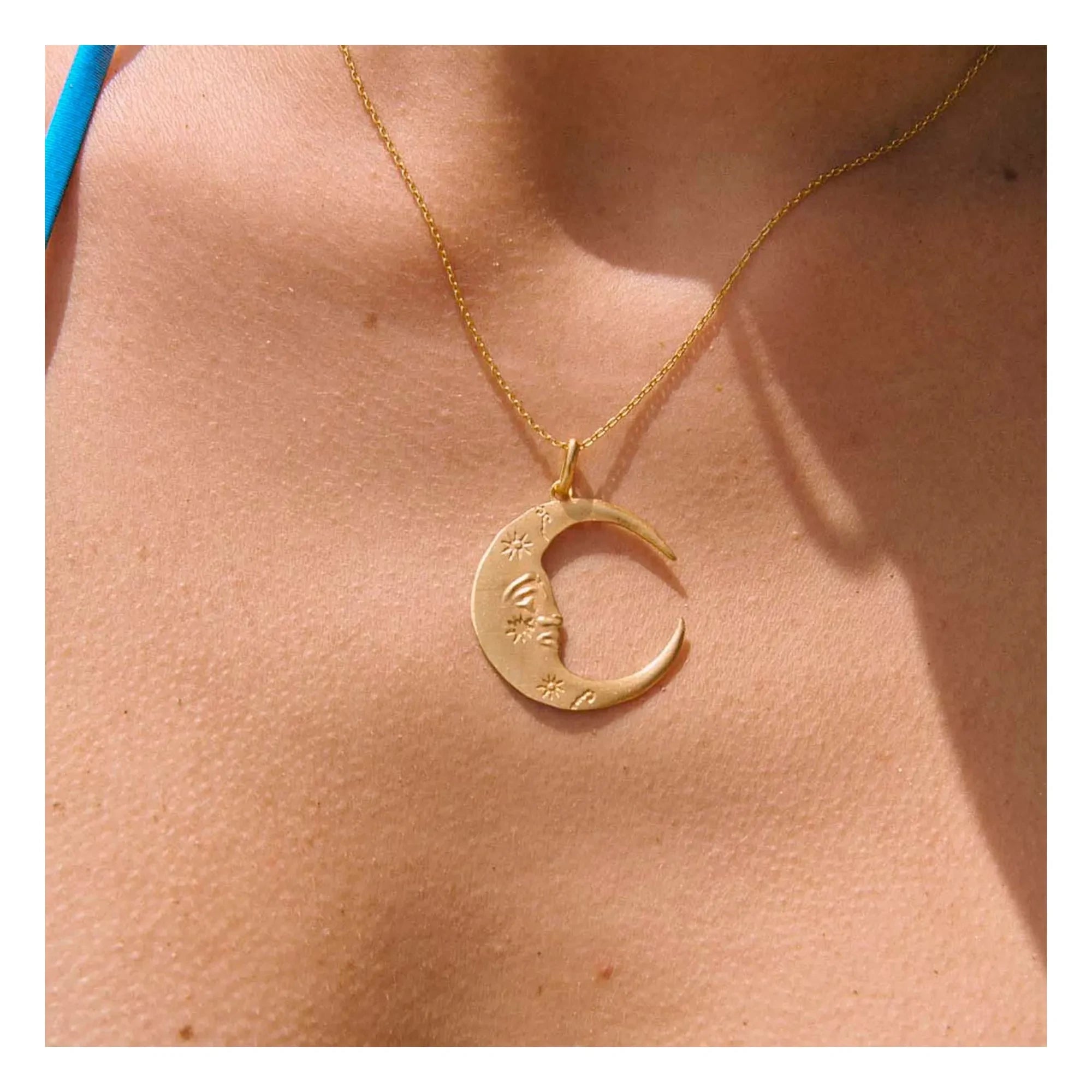 Alhaja - Luna Halskette | Gold
