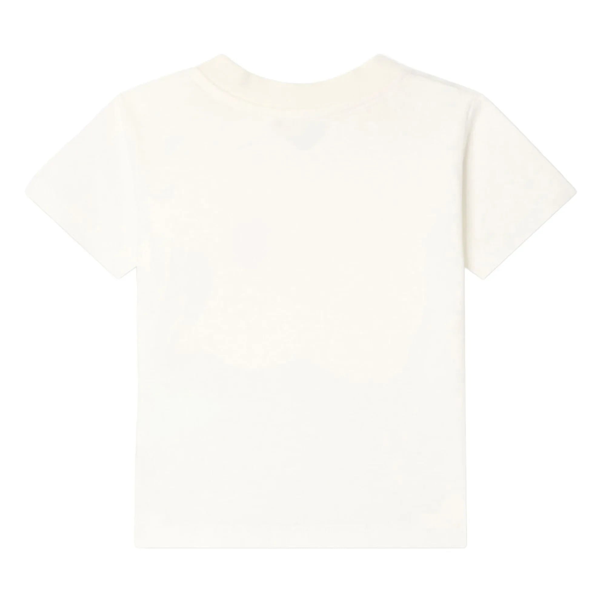 Bonpoint - Cai Cerise Bio-Baumwoll-T-Shirt | Cremefarben